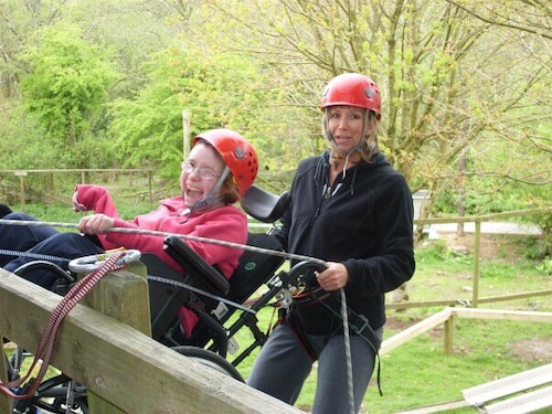 Emma Abseiling - cornwall