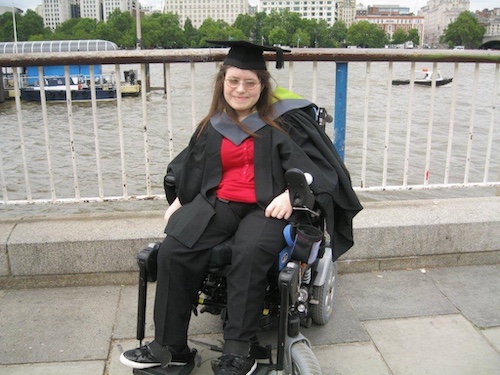 Emma Purcell at Graduation 2016