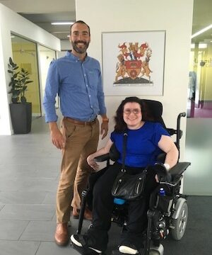 David and Emma at Hampshire County Council