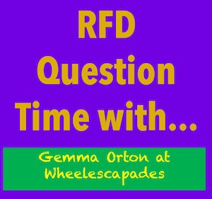 RFD Question Time with Gemma Orton at Wheelescapades