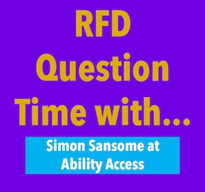 RFD Question Time with Simon Sansome at Abiity Access