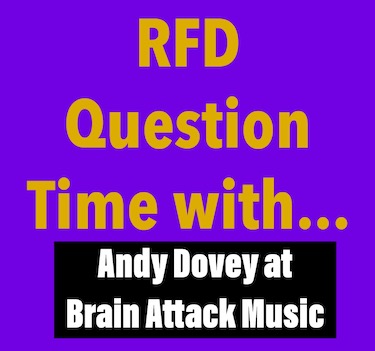 RFD Question Time with Andy Dovey at Brain Attack Music