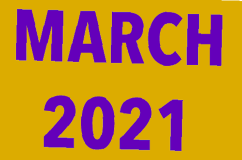 March 2021