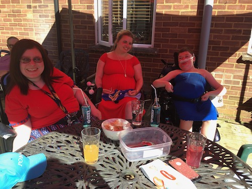 Emma, Lottie and Steph