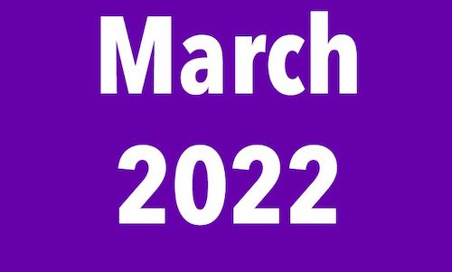 March 2022