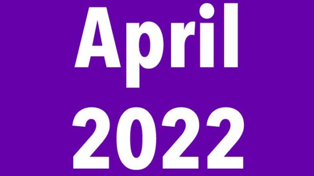 April 2022