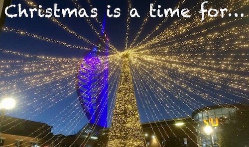 Christmas is a time for...
