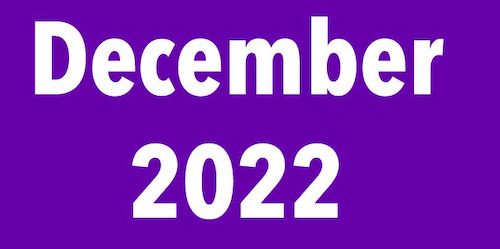 December 2022