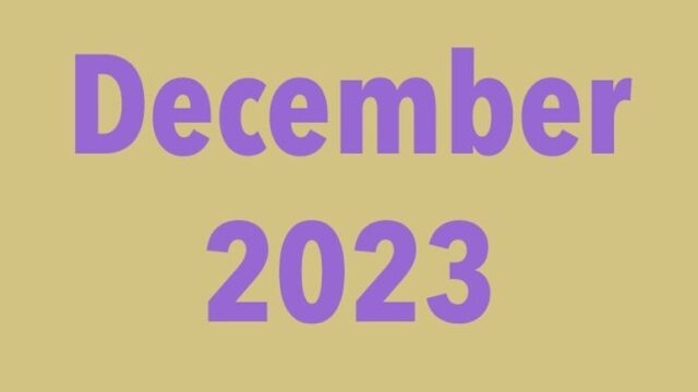 December 2023